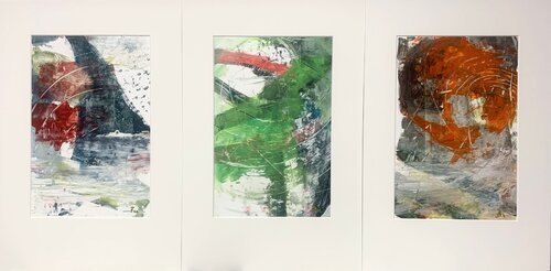VISION TRIO SET 22 by Barbara Schauß, Work on Paper for Sale on Singulart