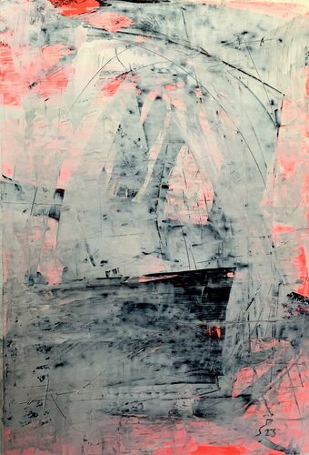 PINK LADY by Barbara Schauß, Painting for Sale on Singulart