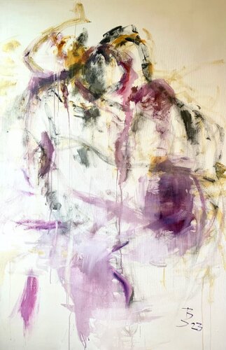 HUG von Barbara Schauß, Malerei kaufen auf Singulart