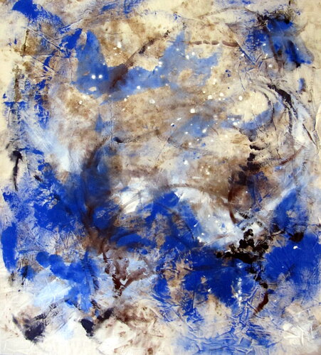 STILL GOT THE BLUES FOR YOU di Barbara Schauß, Pittura in vendita su Singulart