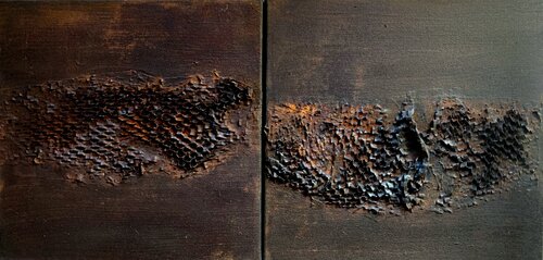 LOST PLACES (DUO) par Barbara Schauß, Peinture en vente sur Singulart