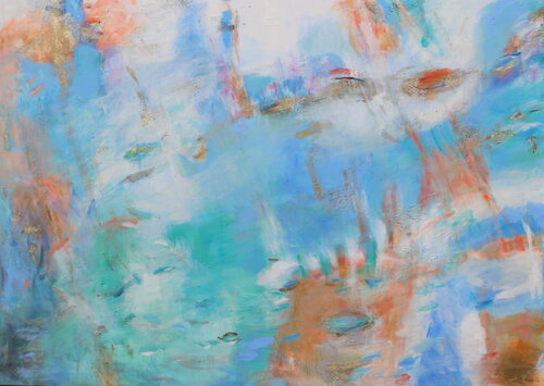 LIBERTÉ par Barbara Schauß, Peinture en vente sur Singulart