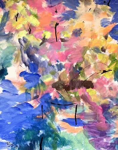 WILD FLOWERS di Barbara Schauß, Pittura in vendita su Singulart