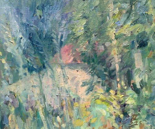 SOMMERHAUS van Barbara Schauß, Schilderij te koop op Singulart
