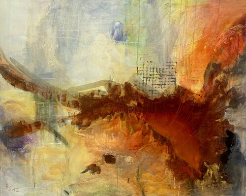 THE MESSAGE I by Barbara Schauß, Painting for Sale on Singulart