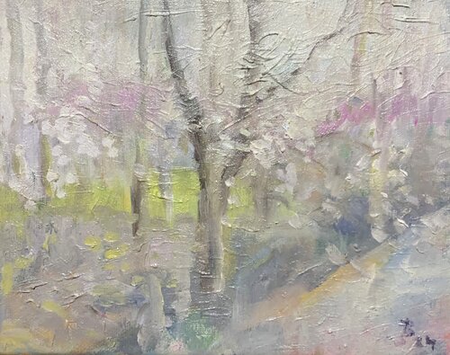 FRÜHLINGSTAG van Barbara Schauß, Schilderij te koop op Singulart