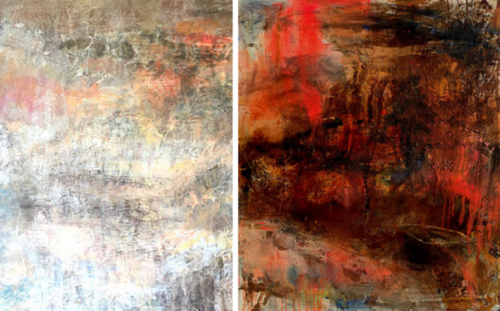 CROCE SET di Barbara Schauß, Pittura in vendita su Singulart