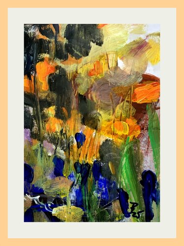 GARDEN PARTY III de Barbara Schauß, Pintura a la venta en Singulart