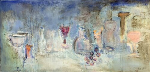 BANQUET di Barbara Schauß, Pittura in vendita su Singulart