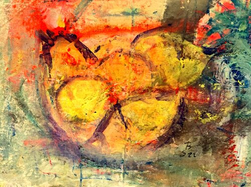 ZITRONEN de Barbara Schauß, Pintura a la venta en Singulart