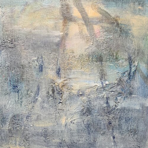 WINTER WALK van Barbara Schauß, Schilderij te koop op Singulart