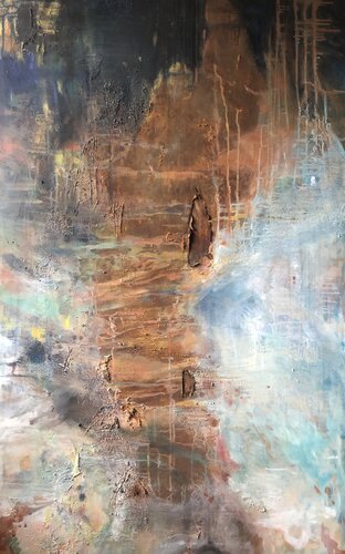 RUST NEVER SLEEPS di Barbara Schauß, Pittura in vendita su Singulart
