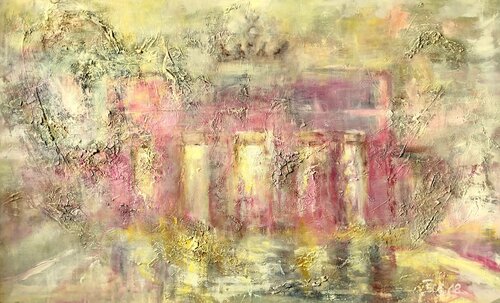 BRANDENBURGER TOR par Barbara Schauß, Peinture en vente sur Singulart