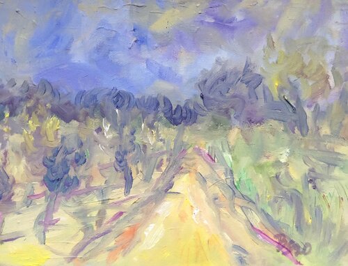 WILDER WEIN di Barbara Schauß, Pittura in vendita su Singulart