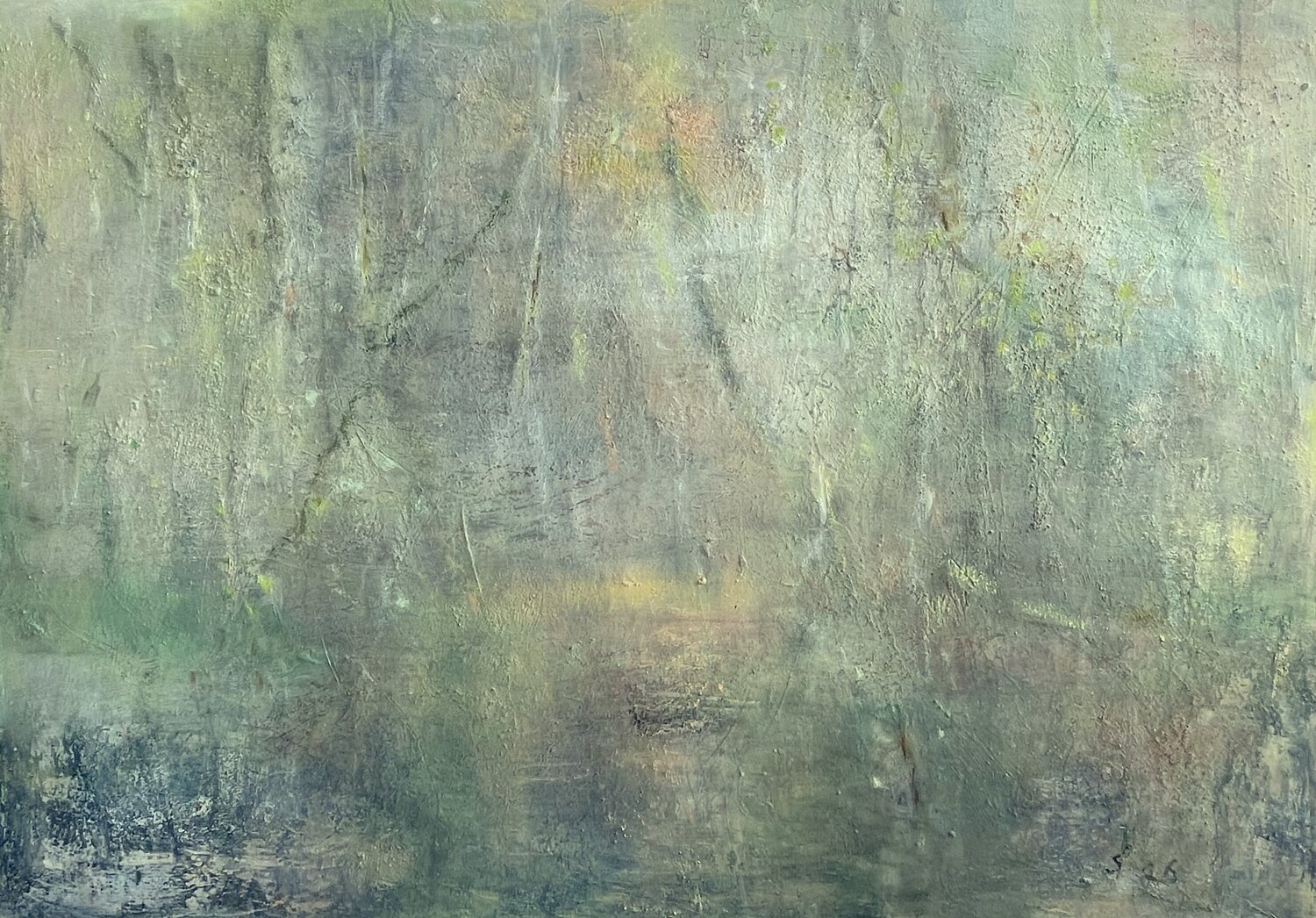 REFUGIUM Barbara Schauß Peinture originale à vendre