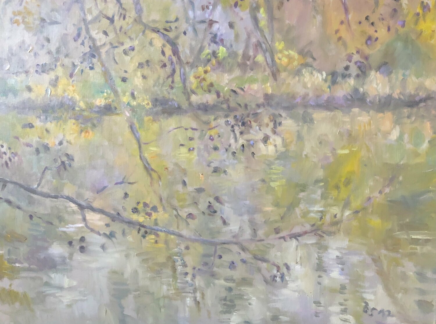 Herbst am Fluss Barbara Schauß