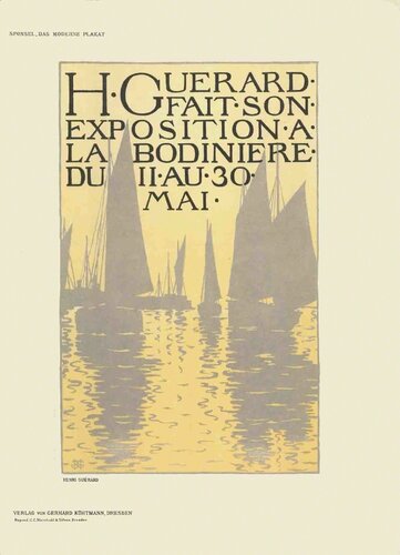 Henri Guerard - Exposition a La Bodiniere - 1897 von Henri Charles Guérard, Druck kaufen auf Singulart