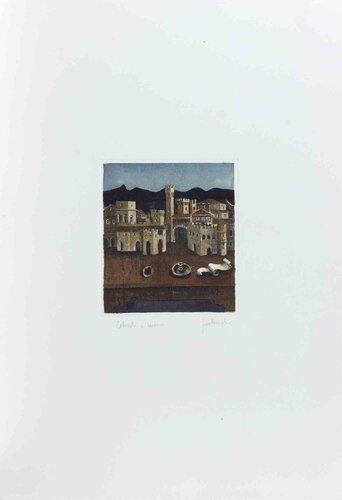 Cityscape by Franco Fortunato, Print for Sale on Singulart