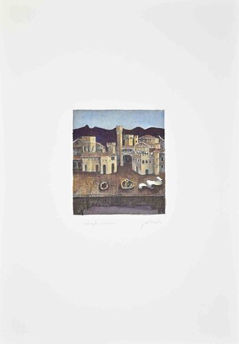 Cityscape by Franco Fortunato, Print for Sale on Singulart