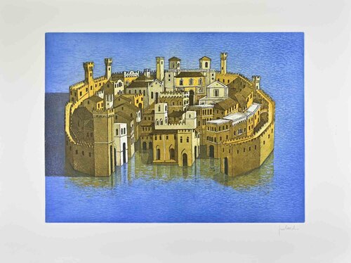 The City on the Water di Franco Fortunato, Stampa in vendita su Singulart