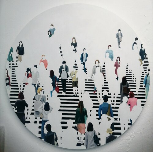 Around you di Martta García Ramo, Pittura in vendita su Singulart