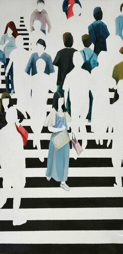 El arte de desaparecder I van Martta García Ramo, Schilderij te koop op Singulart