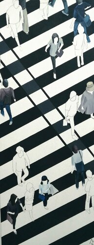 Cultura Binaria II van Martta García Ramo, Schilderij te koop op Singulart