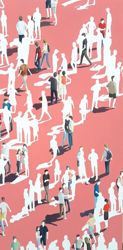 Entre tod@s, tú di Martta García Ramo, Pittura in vendita su Singulart