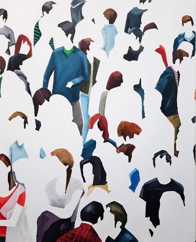 IN-DI-VISIBLE I van Martta García Ramo, Schilderij te koop op Singulart