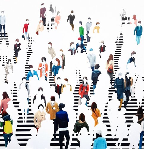 Nomophobia de Martta García Ramo, Pintura a la venta en Singulart