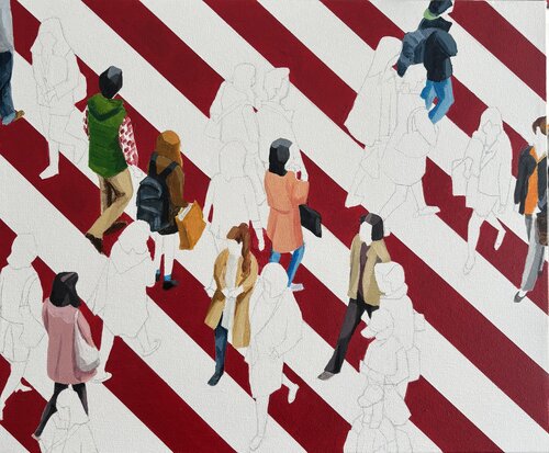 Red Times de Martta García Ramo, Pintura a la venta en Singulart