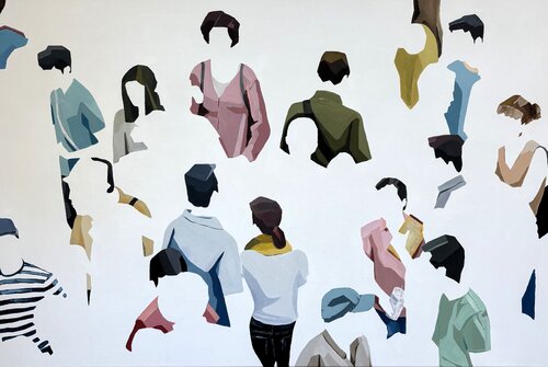 Poliédricos van Martta García Ramo, Schilderij te koop op Singulart