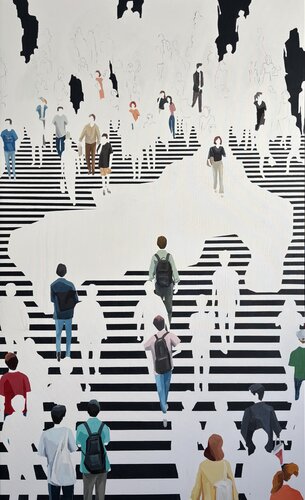 The other side de Martta García Ramo, Pintura a la venta en Singulart