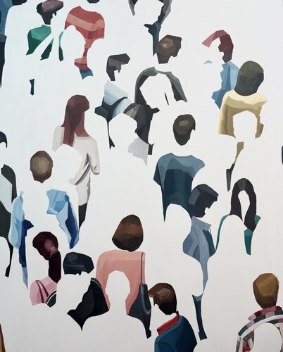 IN-DI-VISIBLE III de Martta García Ramo, Pintura a la venta en Singulart