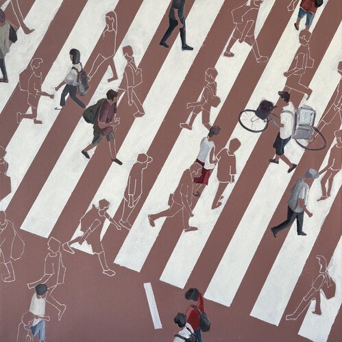 Reprogram your mind di Martta García Ramo, Pittura in vendita su Singulart