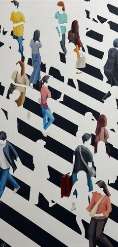 En la línea van Martta García Ramo, Schilderij te koop op Singulart