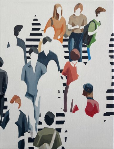 Learn to Look I de Martta García Ramo, Pintura a la venta en Singulart