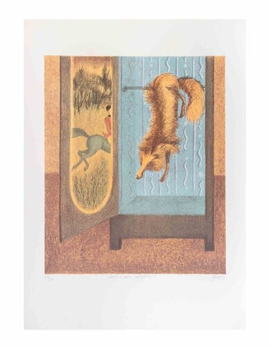 The Fox von Enrico Benaglia, Druck kaufen auf Singulart