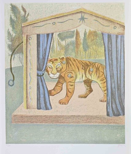 The Tiger van Enrico Benaglia, Afdruk te koop op Singulart