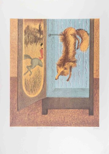  The Fox van Enrico Benaglia, Afdruk te koop op Singulart
