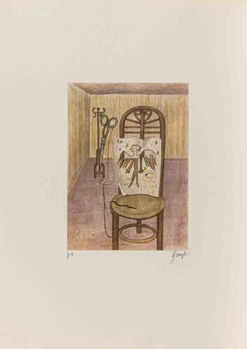 The Barber van Enrico Benaglia, Afdruk te koop op Singulart