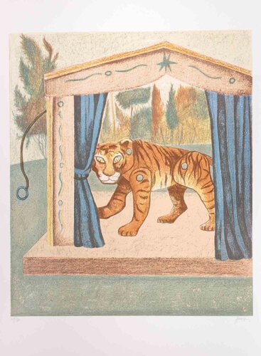 The Tiger di Enrico Benaglia, Stampa in vendita su Singulart