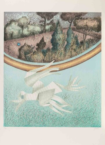 Paper Bird von Enrico Benaglia, Druck kaufen auf Singulart