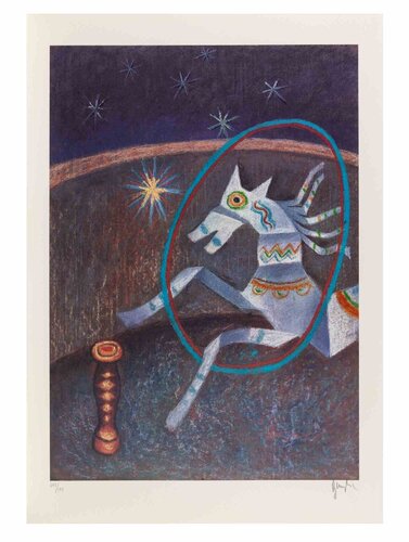 The Horse by Enrico Benaglia, Print for Sale on Singulart