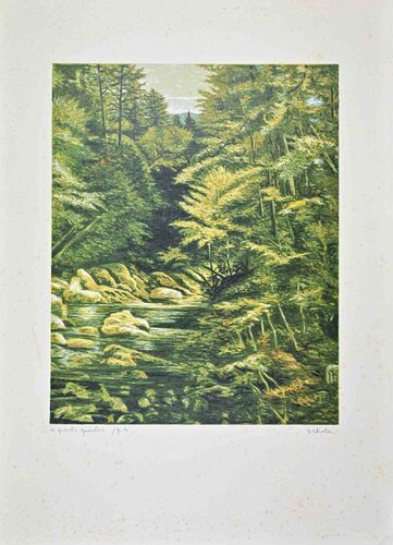  Il Piccolo Pescatore von Antonio Saliola, Druck kaufen auf Singulart