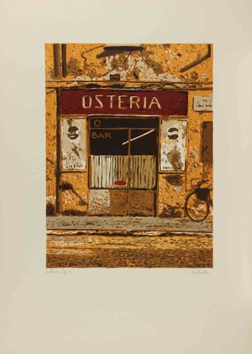 The Osteria von Antonio Saliola, Druck kaufen auf Singulart