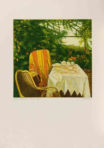 Colazione Assieme (Breakfast Together) di Antonio Saliola, Stampa in vendita su Singulart