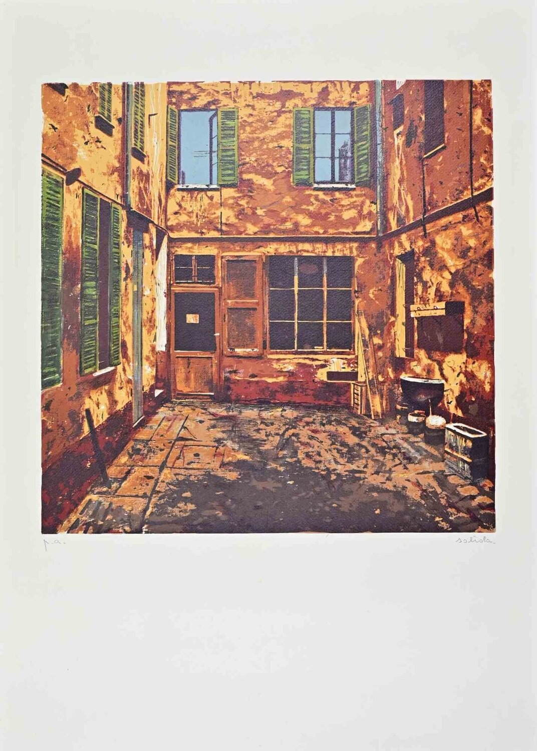 In the Street Antonio Saliola