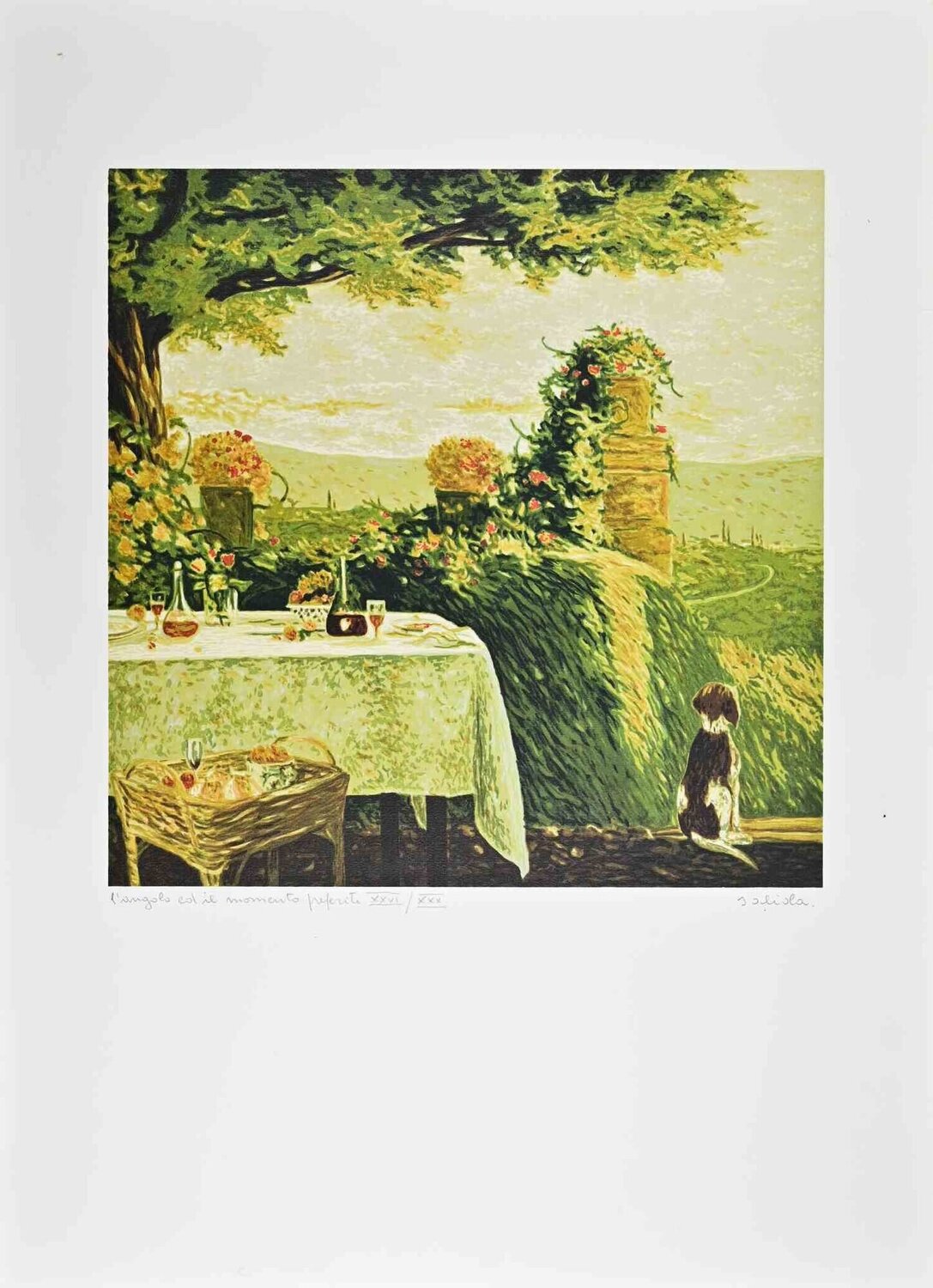 L'Angolo ed il Momento Preferiti Antonio Saliola Print for sale