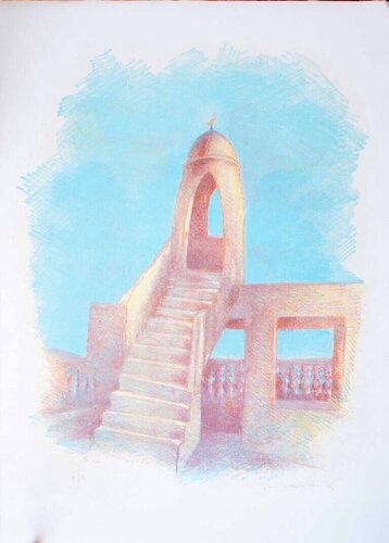 Islamic Tower de Gustavo Francalancia, Impresión a la venta en Singulart